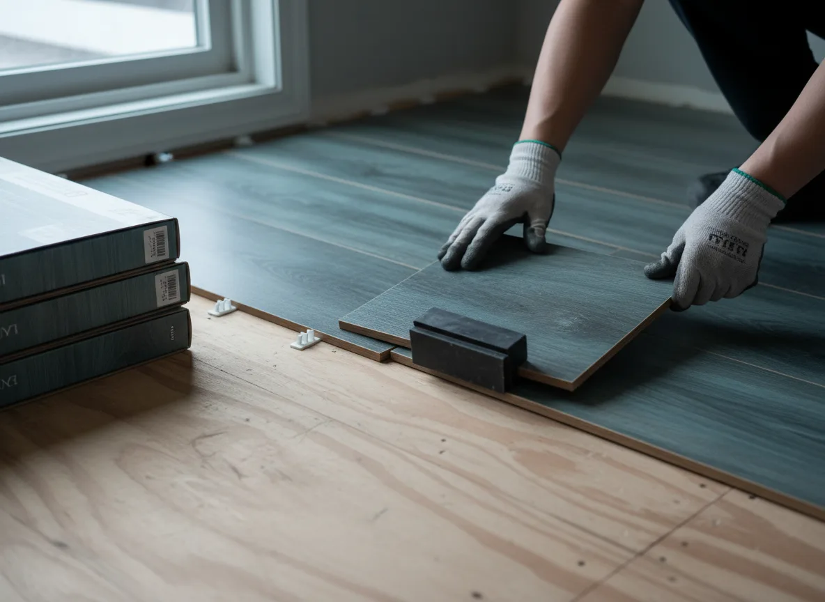 Luxury Vinyl Plank Installation company in Glenville, MN